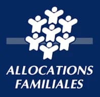 Logo de la Caisse d'Allocations Familiales (CAF) pour l'intégration CAFPRO et FILOUE